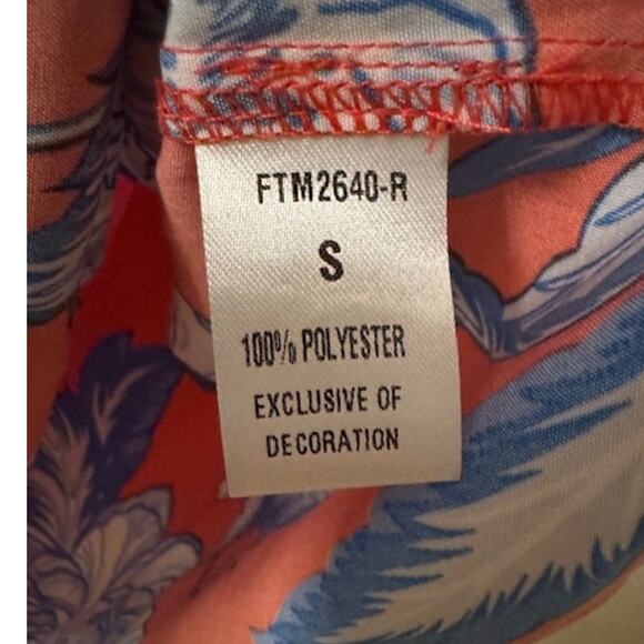 THML Malibu Flower Print Bubble Sleeve Top NWT S - Picture 6 of 8